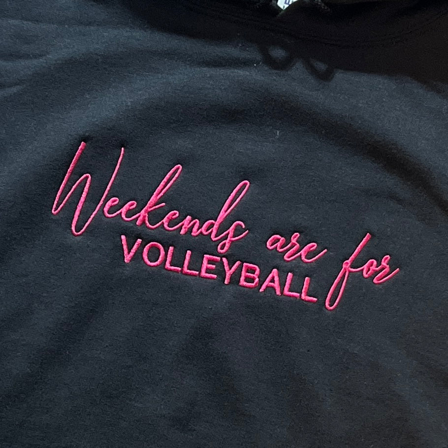 Weekends Are For Volleyball - Pink Panthers